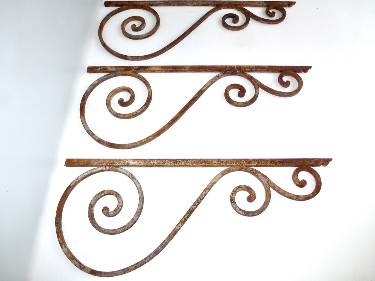 Antique console  - Wrought iron - Louis XV - XVIIIth C.