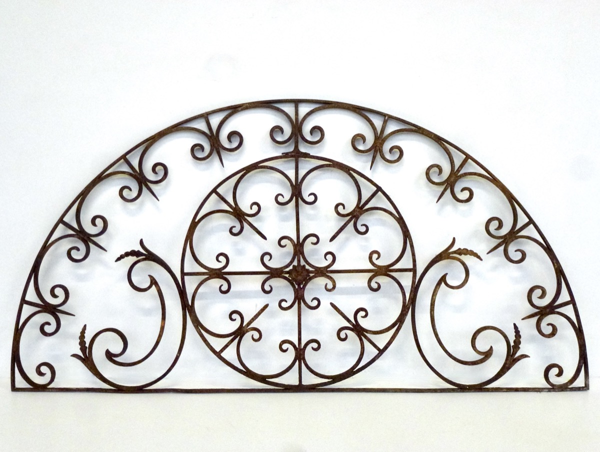 Grand imposte en fer forgé - Napoléon III