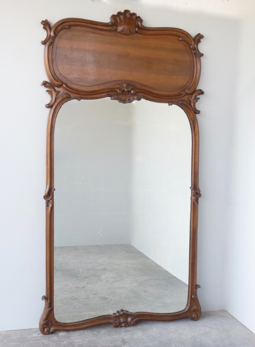 Miroir  - Bois - Art nouveau - XXe S.