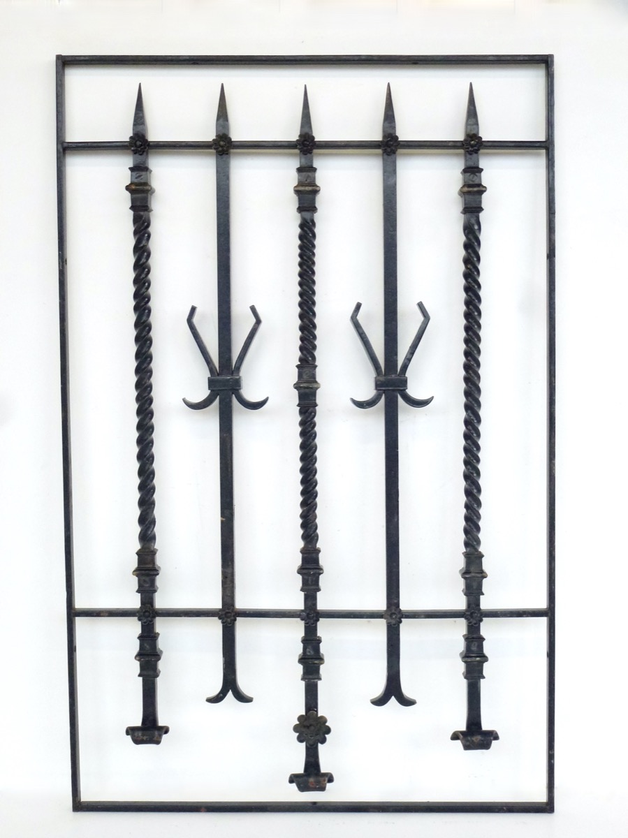 Grille de défense  - Fer forgé - Napoléon III - XIXe S.