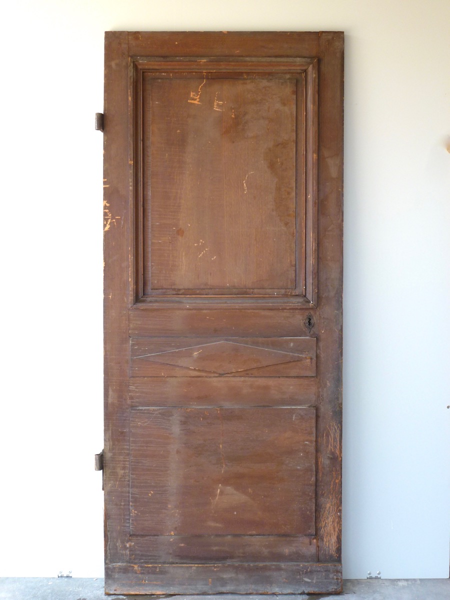 Porte ancienne, Parquet ancien, Boiseries anciennes  - Bois - Directoire - XVIIIeS.