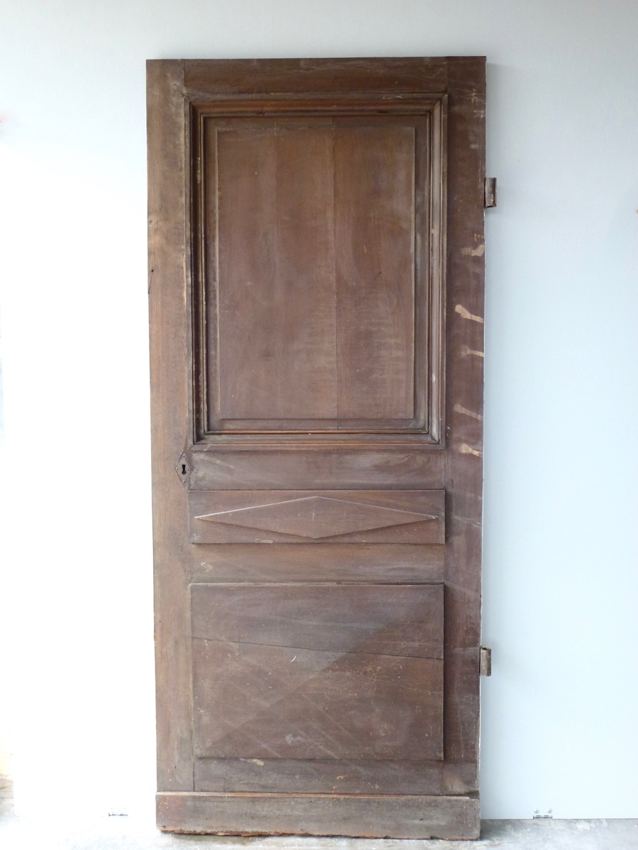 Porte ancienne, Parquet ancien, Boiseries anciennes  - Bois - Directoire - XVIIIeS.