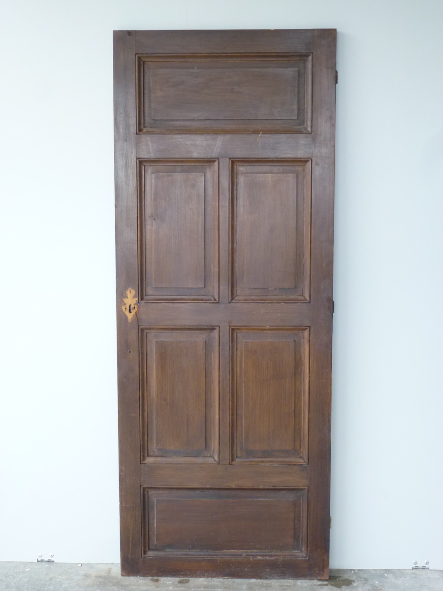Porte ancienne, Parquet ancien, Boiseries anciennes  - Bois  - XXeS.