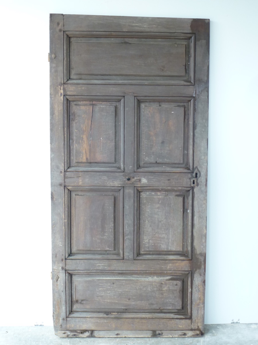 Porte ancienne, Parquet ancien, Boiseries anciennes  - Bois - Louis XIV - XVIIIeS.