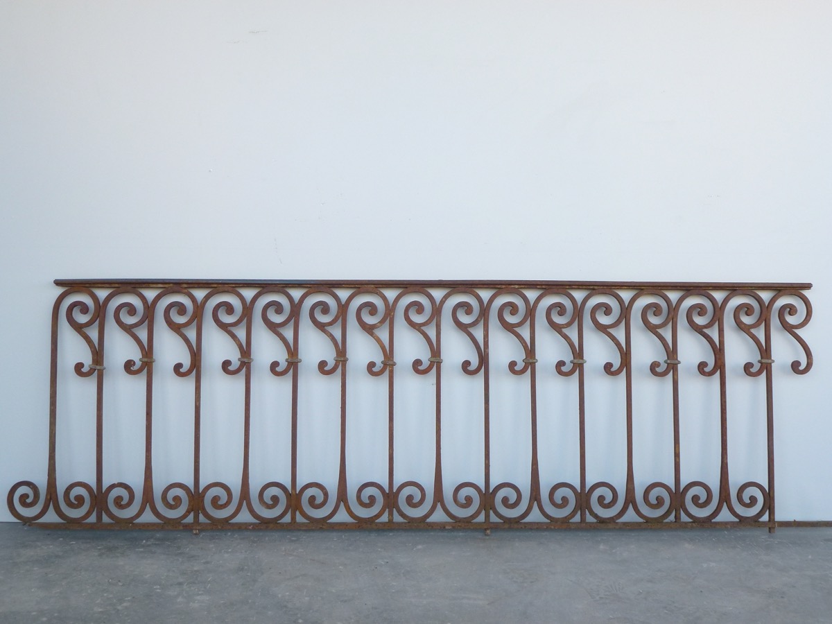 Balcon, Garde-corps ancien  - Fer forgé - Louis-Philippe - XIXeS.