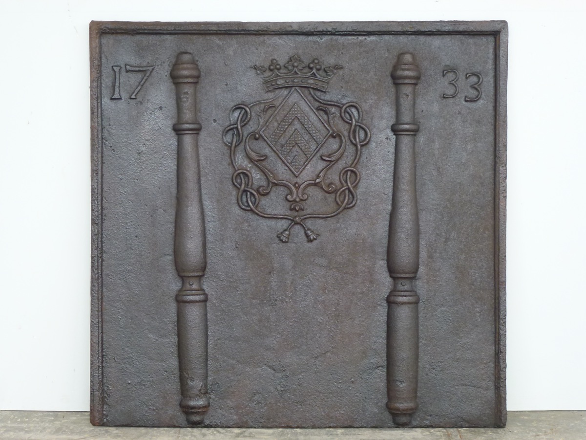 Plaque cheminée ancienne