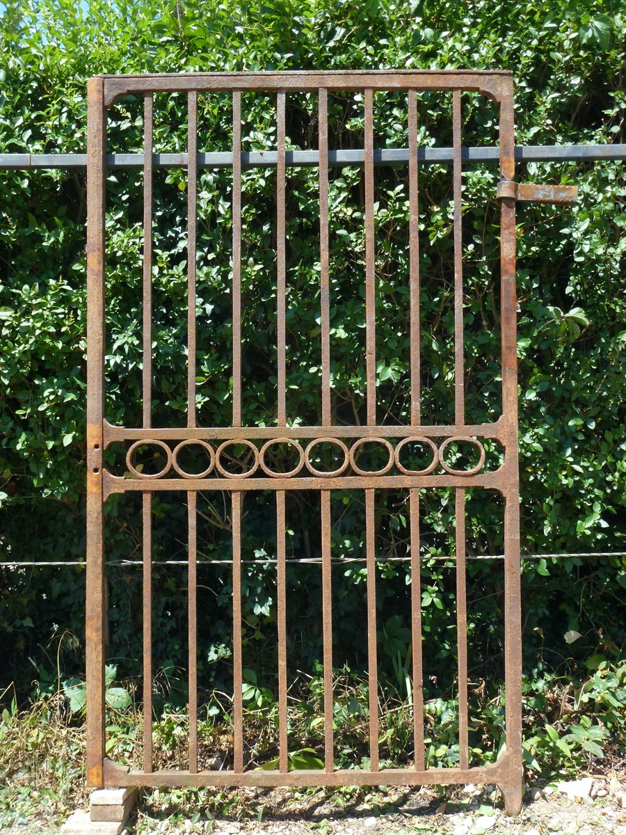 Antique gate, Gatepillar  - Wrought iron - Louis XVI - XVIIIthC.