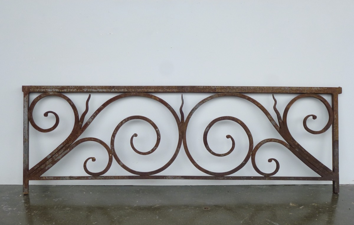 Balcon, Garde-corps ancien  - Fer forgé - Louis XIV - XXe S.