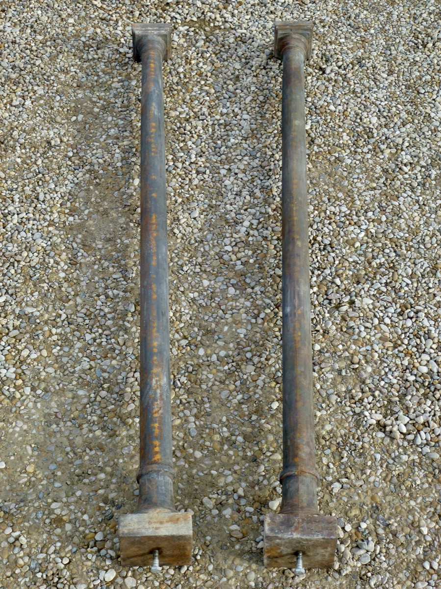Cast iron pole  - Cast iron - Néo-classique - XIXth C.