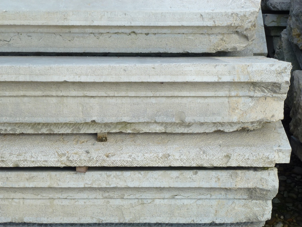 Escalier en pierre ancien  - Pierre - Napoléon III - XIX<sup>e</sup> S.