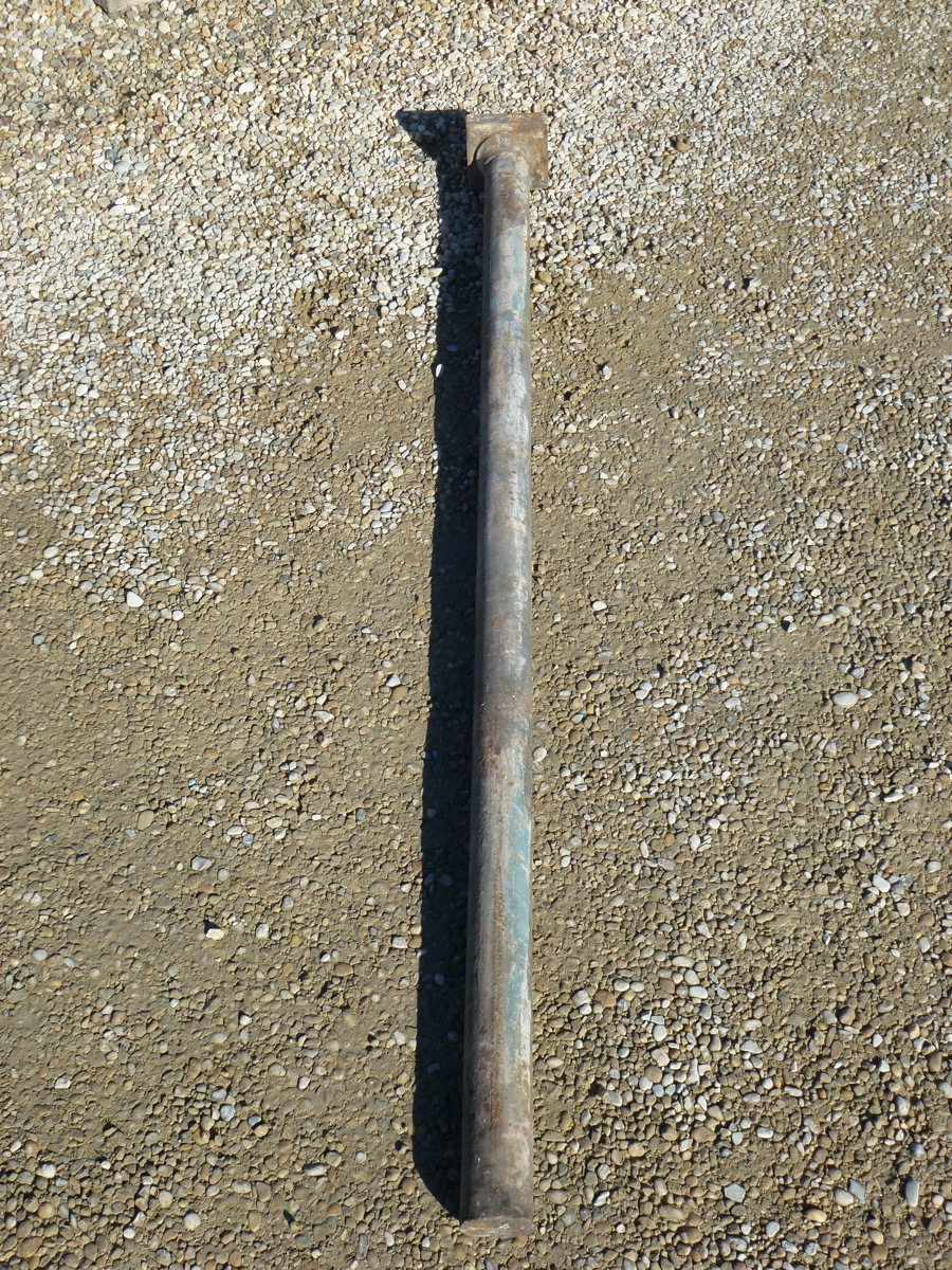 Cast iron pole