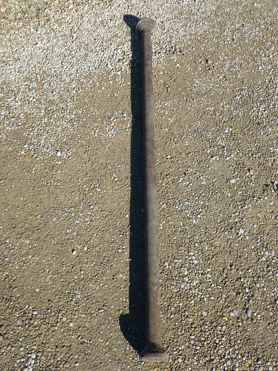 Cast iron pole  - Cast iron - Haussmannien - XIXth C.