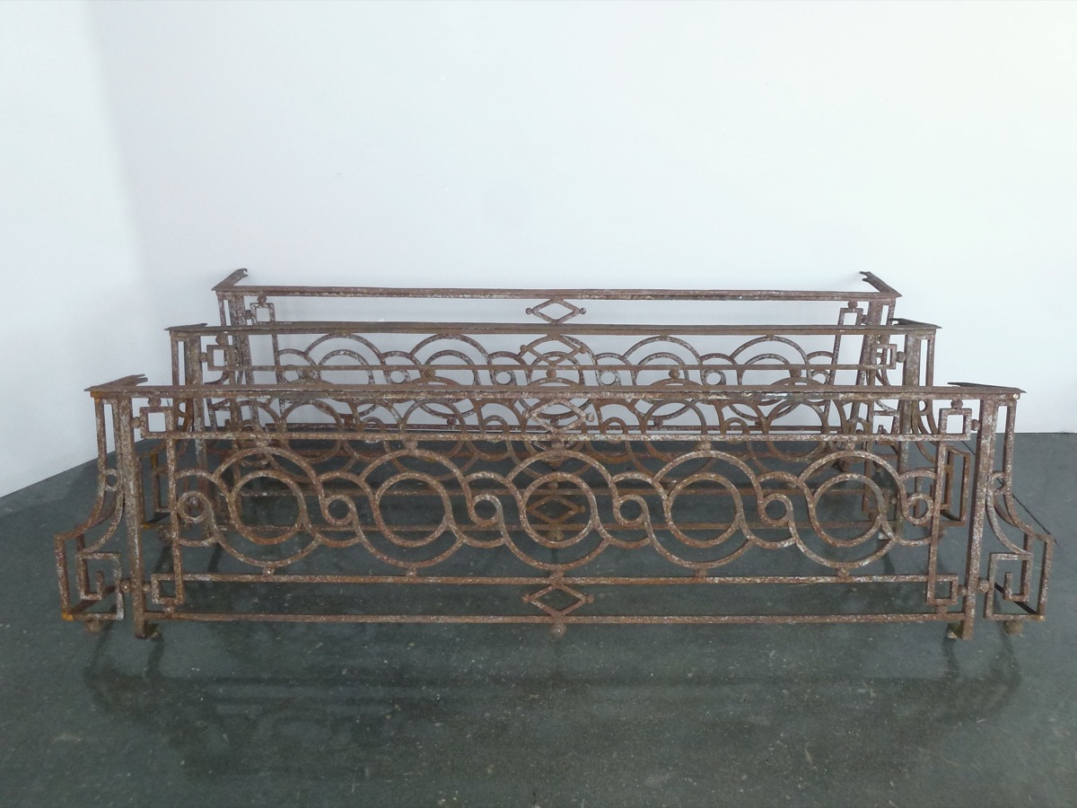 Balcon, Garde-corps ancien  - Fer forgé - Louis XVI - XVIIIe S.