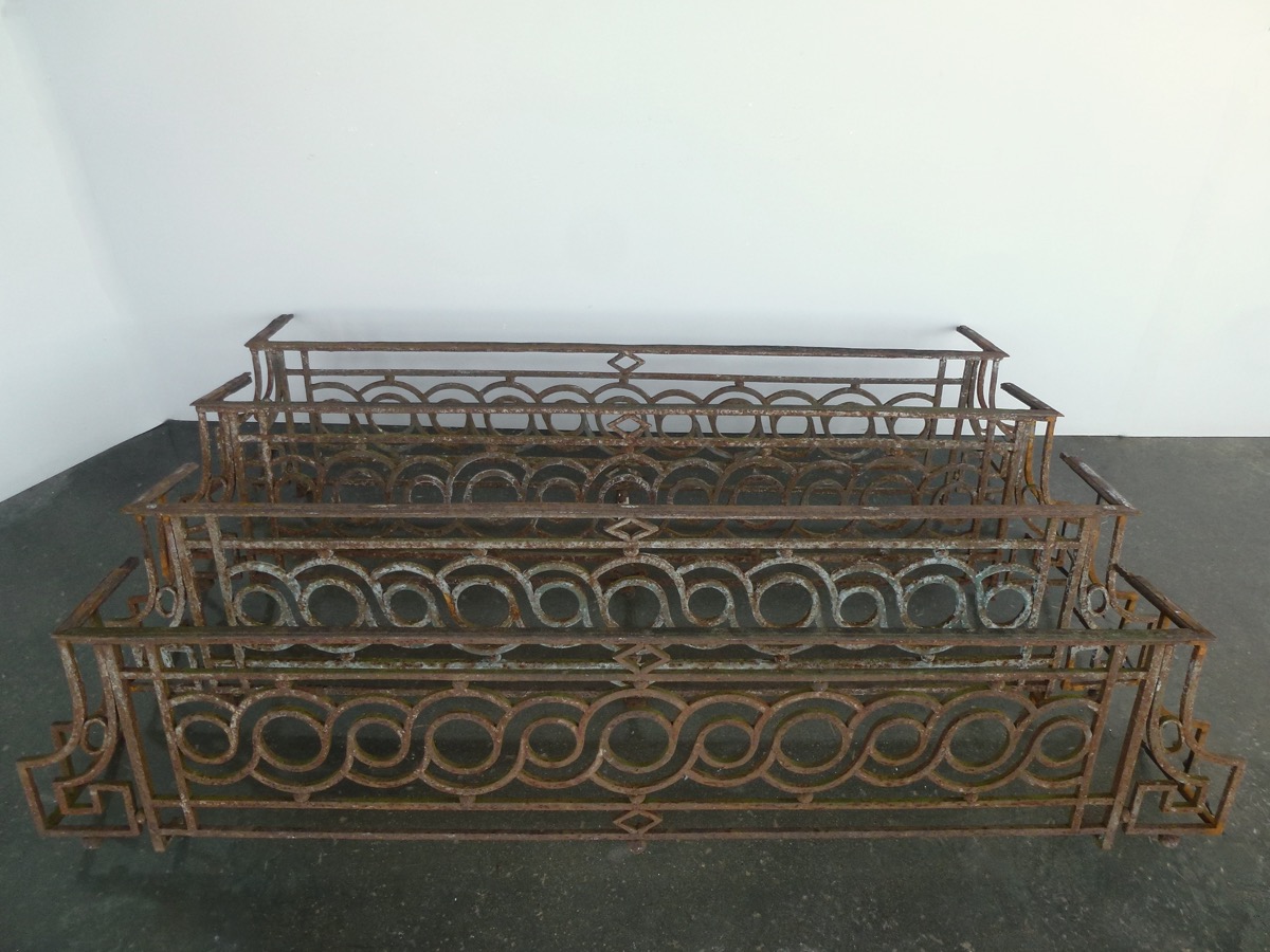 Balcon, Garde-corps ancien  - Fer forgé - Louis XVI - XVIIIeS.