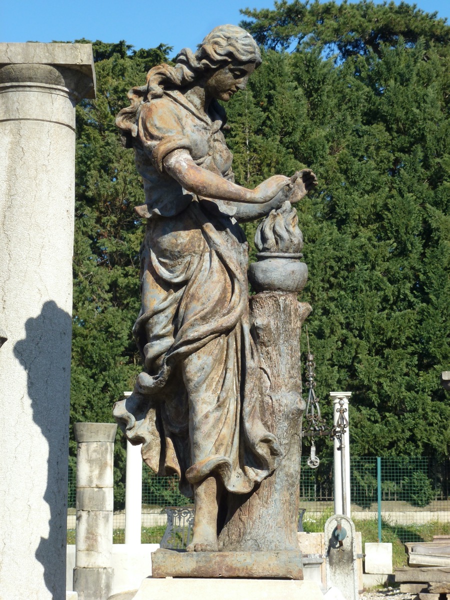 Sculpture  - Fonte - Art nouveau - XIXe S.