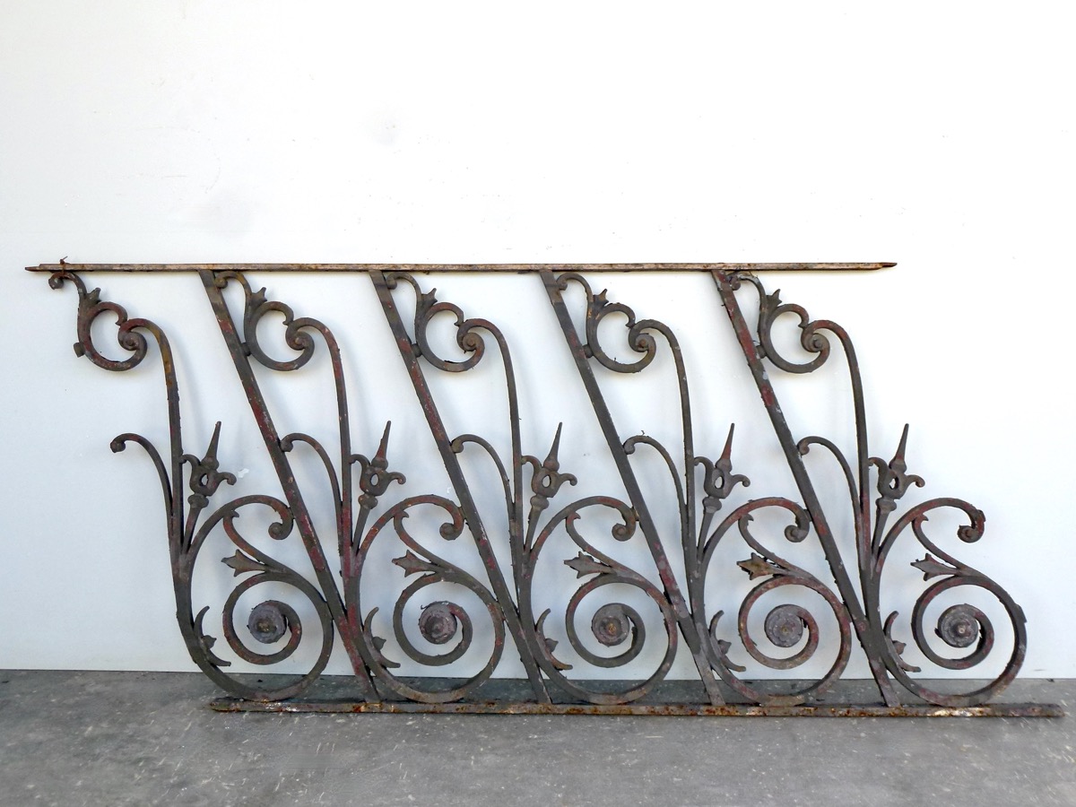 Balcon, Garde-corps ancien  - Fonte - Napoléon III - XIXeS.