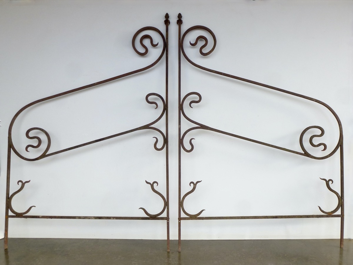 Metalwork  - Wrought iron - Art nouveau - XXthC.