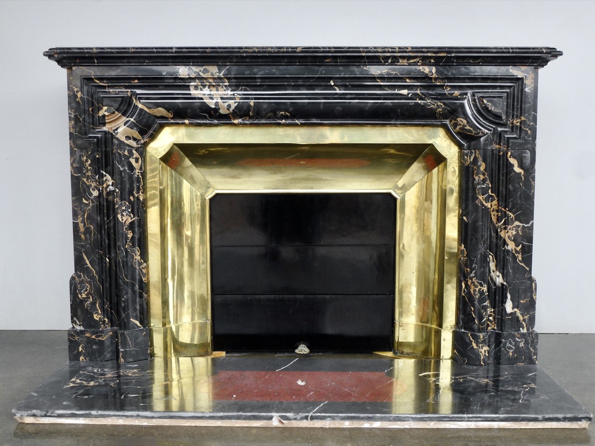 Cheminée ancienne  - Marbre - Louis XIV - XIXeS.