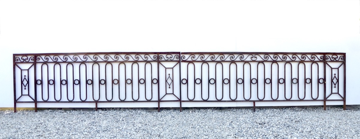 Balcon, Garde-corps ancien  - Fer forgé - Louis XVI - XVIIIe S.
