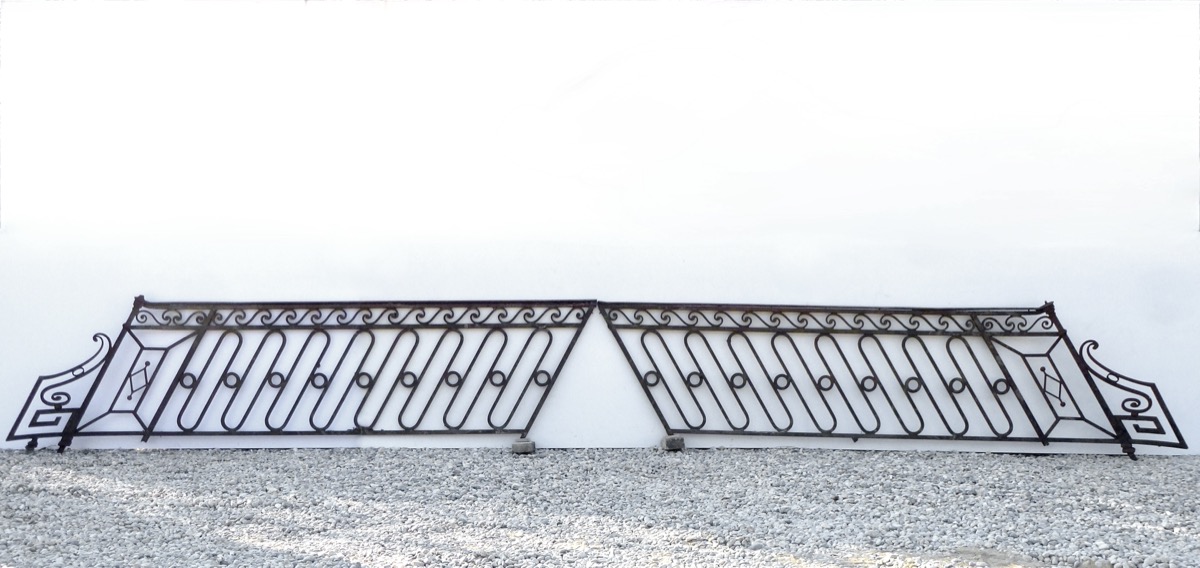 Balcon, Garde-corps ancien  - Fer forgé - Louis XVI - XVIIIe S.