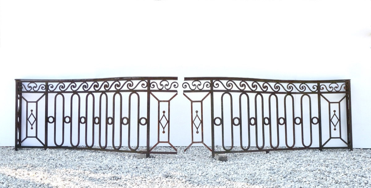 Balcon, Garde-corps ancien  - Fer forgé - Louis XVI - XVIIIe S.