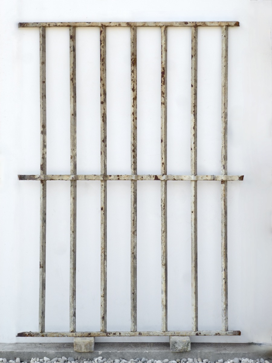 Grille de défense  - Fer forgé  - XVIIIeS.