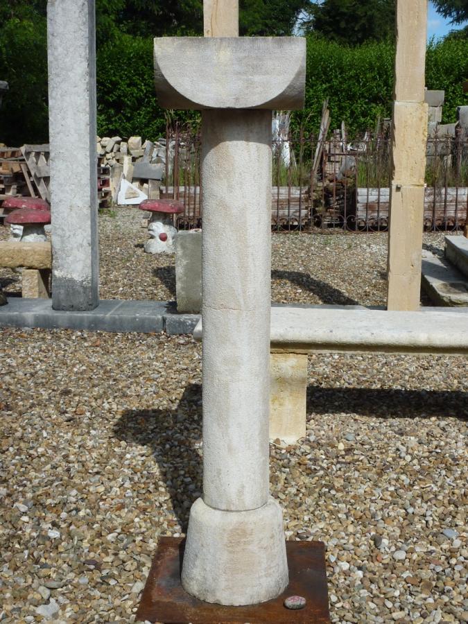 Antique column, Pillar  - Stone - Art nouveau - XIXthC.