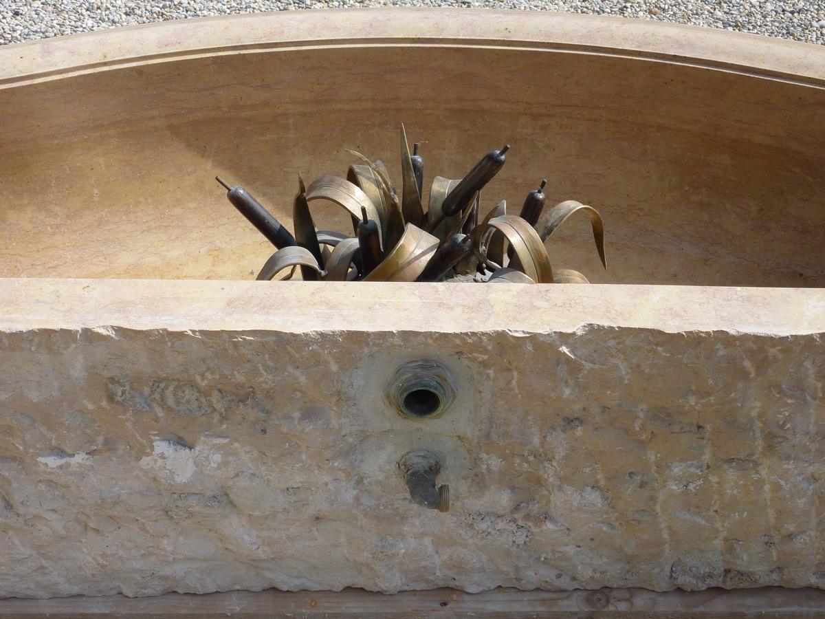 Fontaine en pierre ancienne  - Pierre - Art déco - XX<sup>e</sup> S.